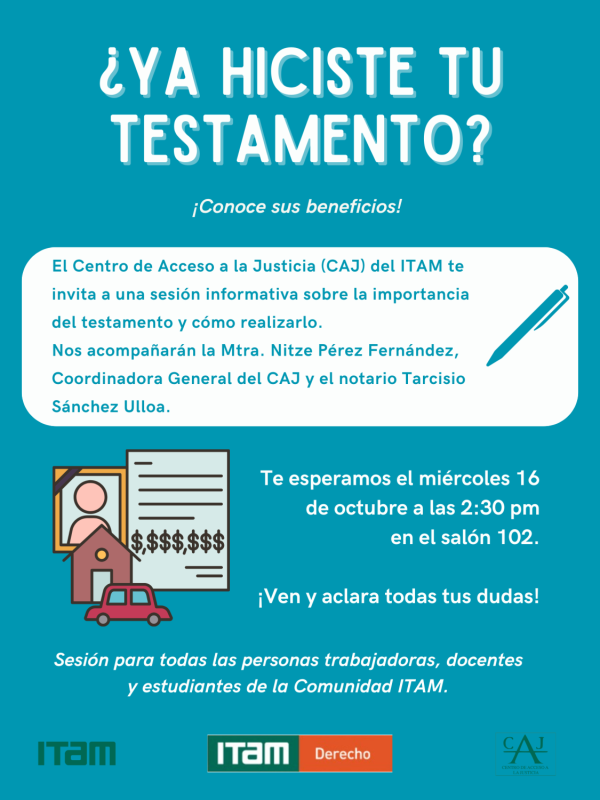 ¿Ya hiciste tu testamento?